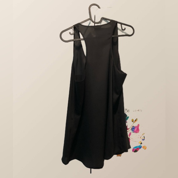 Never worn! Sheer Black Tank top, women’s size medium - Picture 4 of 5